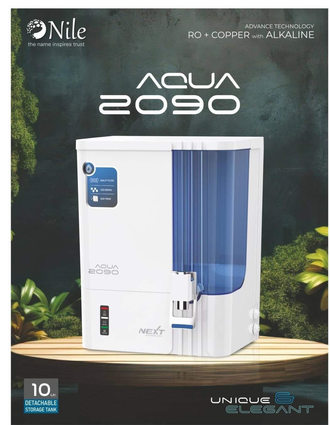 Aqua 2090 White & blue water purifier